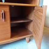 Commode teck style scandinave 1970