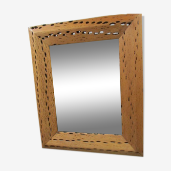 Superb mercury mirror 33x43cm