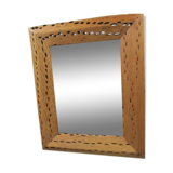 Superb mercury mirror 33x43cm