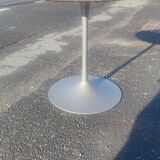 Tulip foot table in cast aluminum around 1960/70