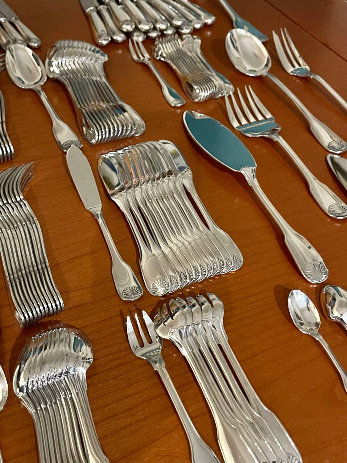 Christofle vendome cutlery set 115 pieces very good condition
