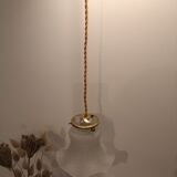 Old opaline hanging lamp