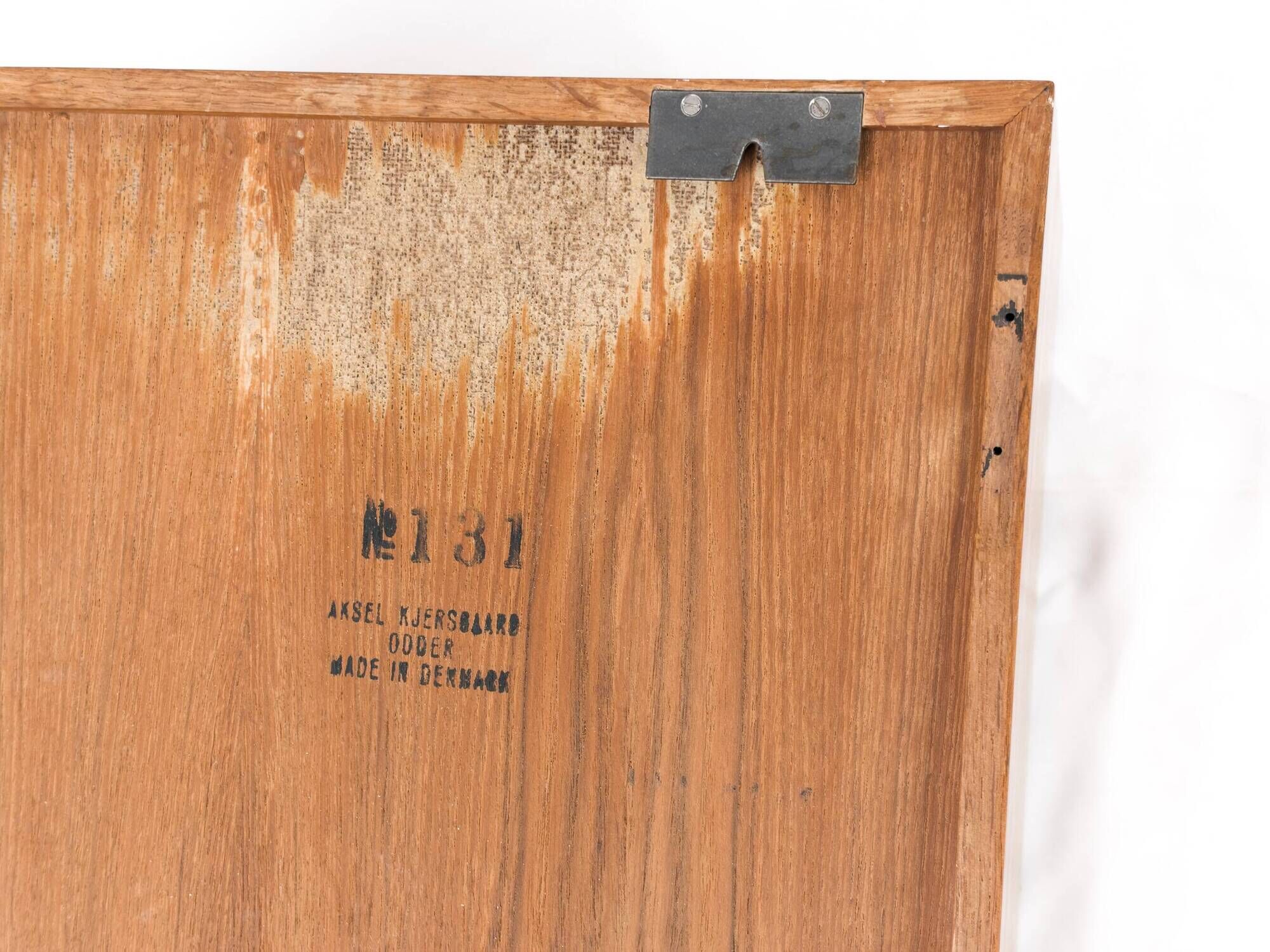 Teak Wall Console #131 by Kai Kristiansen for Aksel Kjersgaard, 1960s