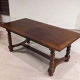 Wooden dining table