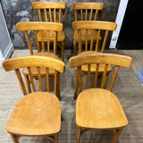 Set of 6 Luterma bistro chairs