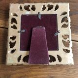 Gilded baroque mirror