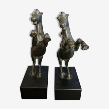 Horse bookends