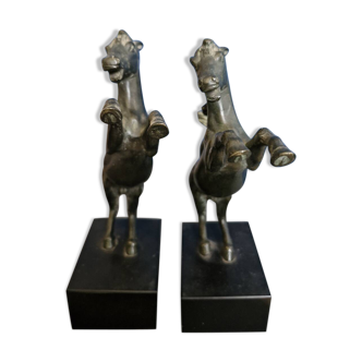 Horse bookends