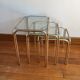 Ensemble de 3 tables gigognes vintage