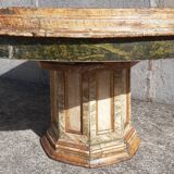 Coffee table (polychrome wood)