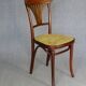 Set of 6 caned chairs, Thonet No. 221, circa 1910