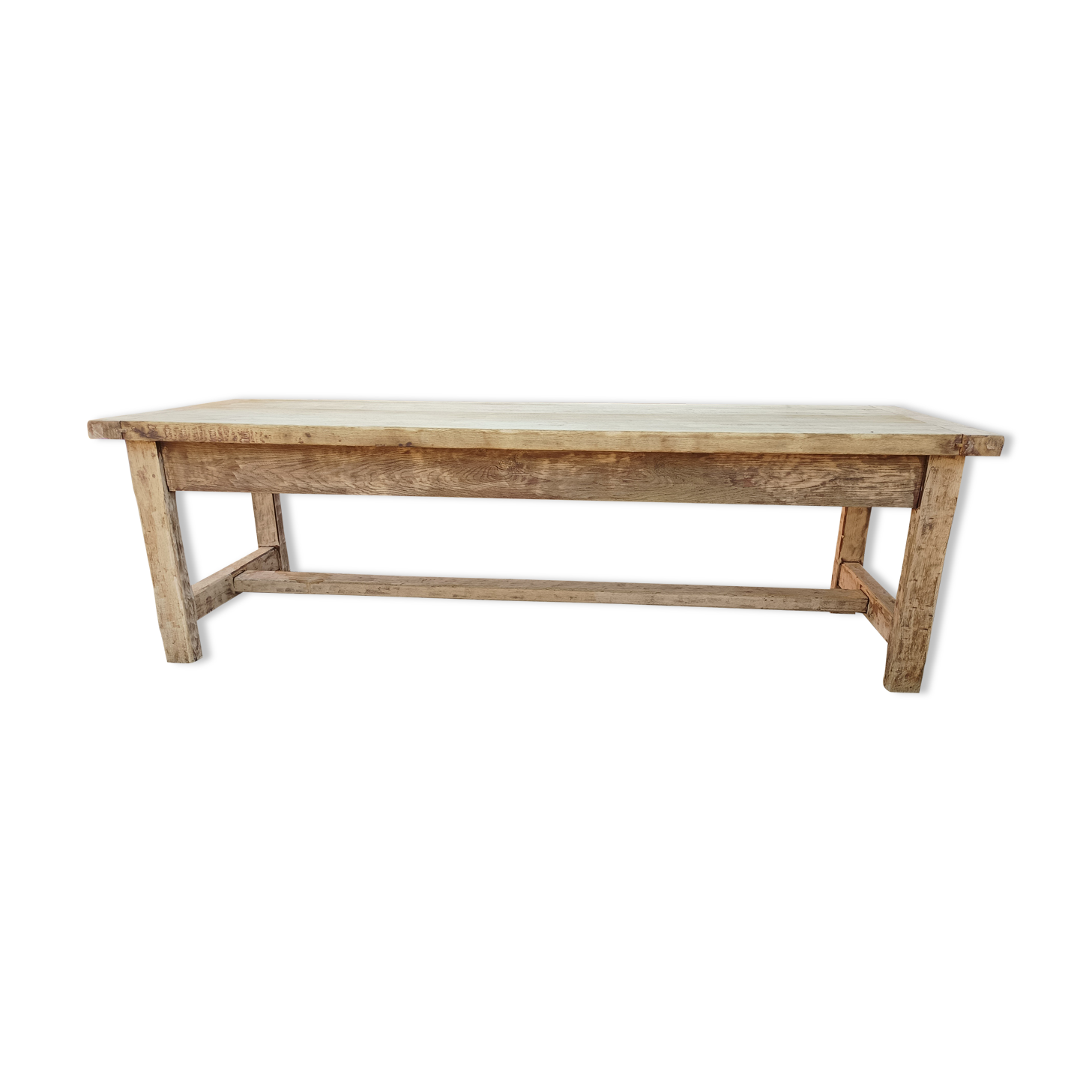 Solid oak farmhouse table