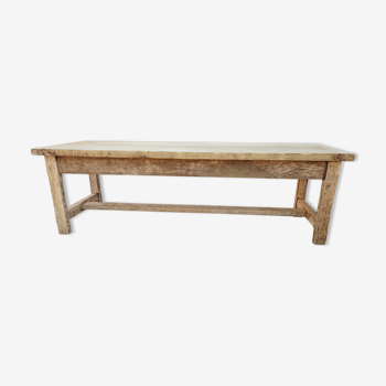Solid oak farmhouse table