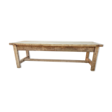 Solid oak farmhouse table