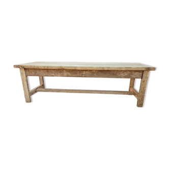 Solid oak farmhouse table