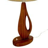 Organic shape Teak Lamp Danish 1960