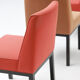 Set of six Jules Wabbes 'Louise' dining chairs for Bulo