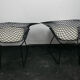 Pair of armchairs Diamond Chairs Harry Bertoia