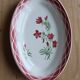 Raviers vintage faïence Sarreguemines Digoin modèle Aude – Décor floral