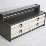 Modernist space age drawer sideboard chest of drawers cabinet 70s