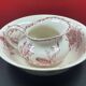 Broc toilet service and bowl in earthenware from gien "varied flowers & cactus