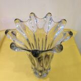 Vintage crystal vase