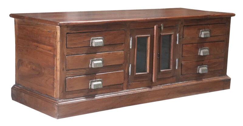 Former low buffet old teak 110 x 40 x 41