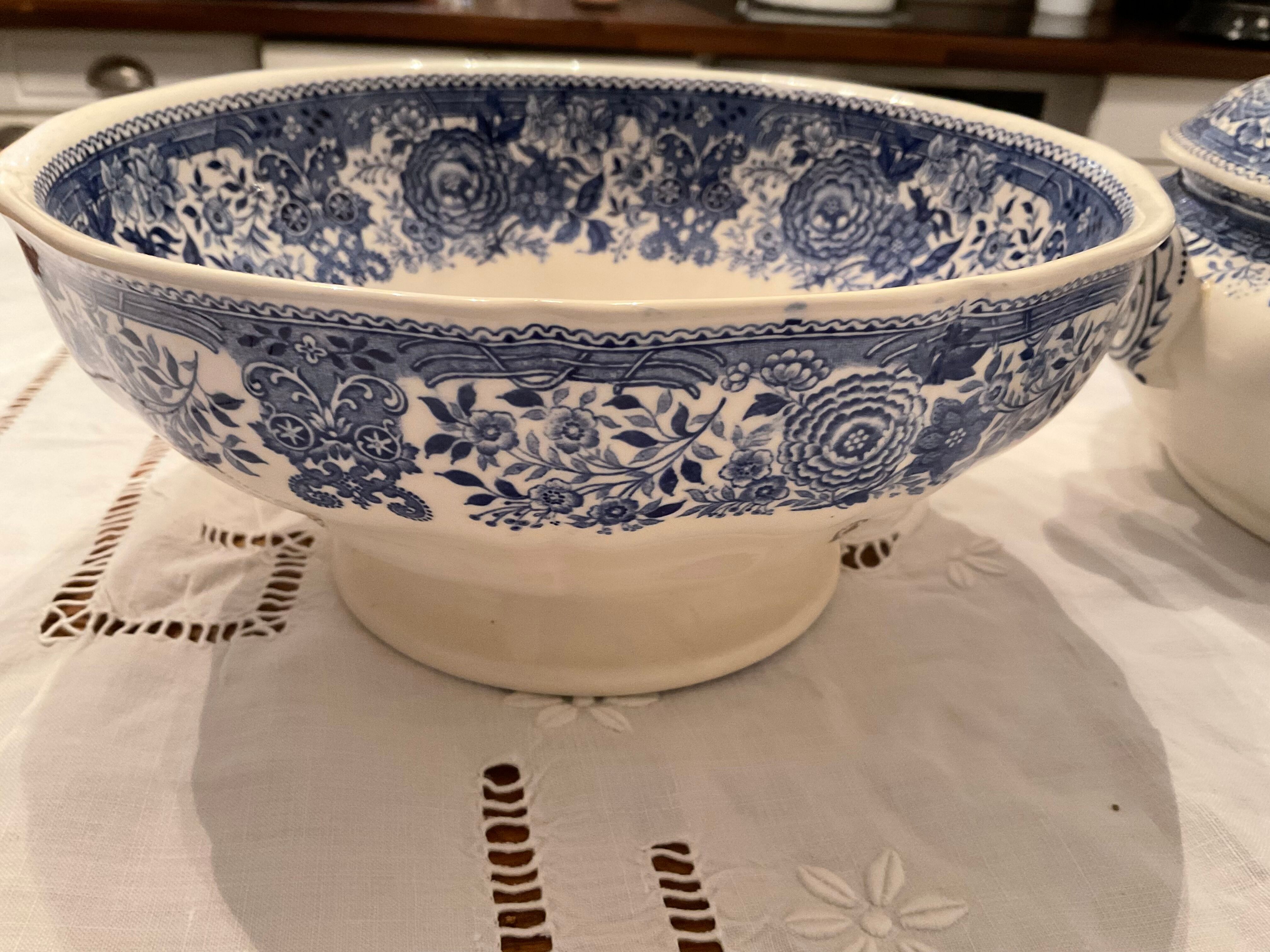 Saladier et soupière Burgeland, Villeroy et boch