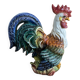 Grande porcelain coq sculpture Italy