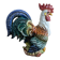 Grande porcelain coq sculpture Italy