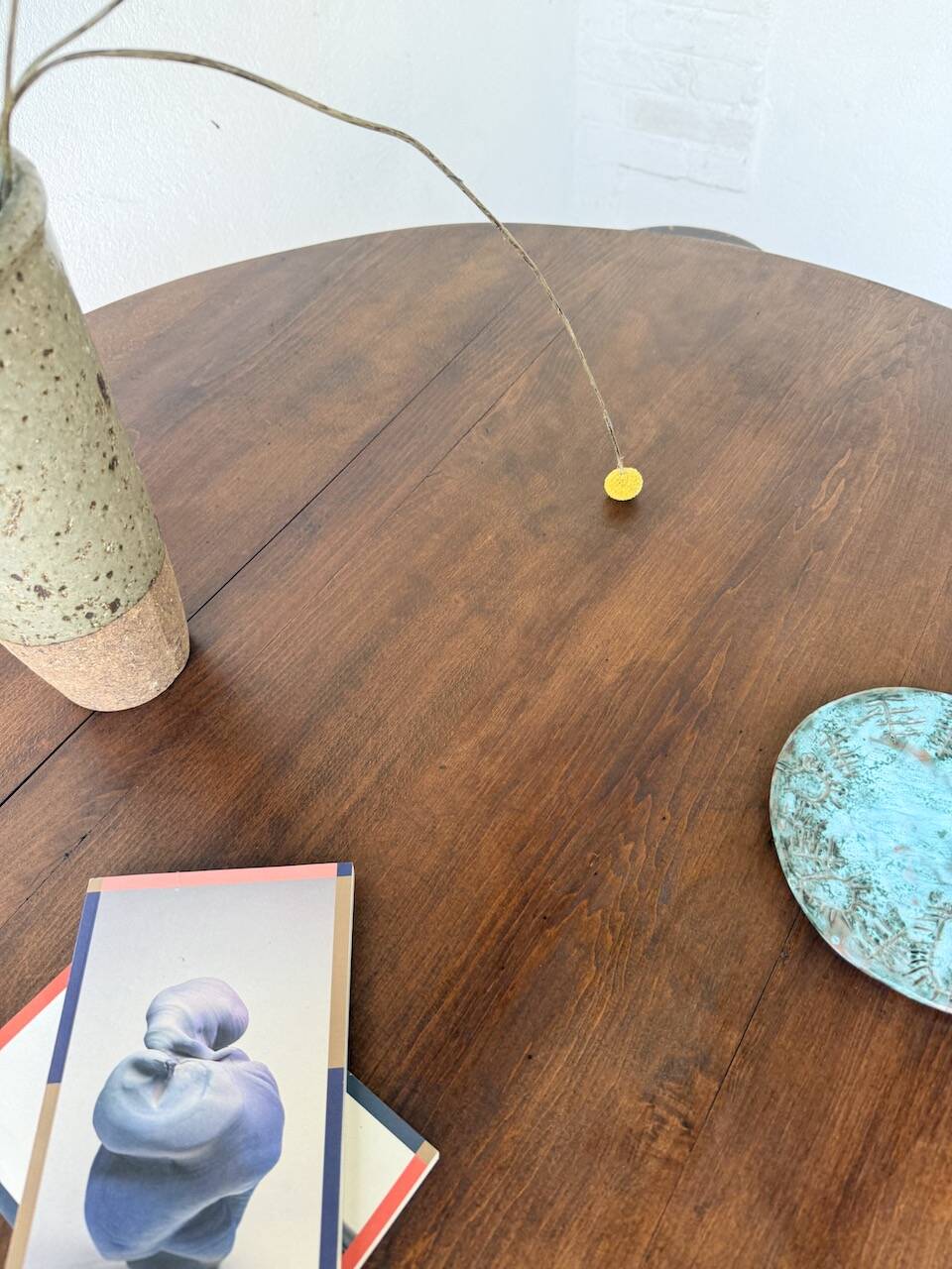 1950s oak winegrower's table