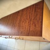 Scandinavian design sideboard in oak and mahogany
