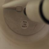 White pendant lamp, Danish design, 1970s, manufacturer: Fog & Morup