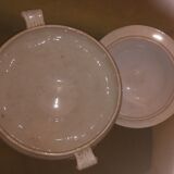 Tureen old white earthenware