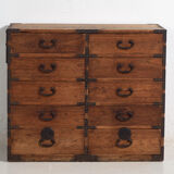 Small antique chest of drawers – Meiji/Taishō period (c. 1890-1926) #90