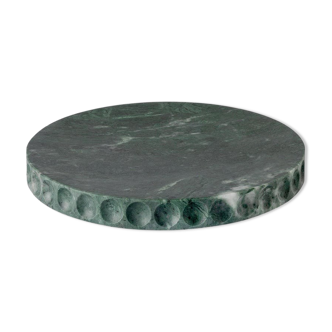 Mirage plateau in green marble Guatemala by studiovintervallo