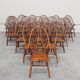 Windsor chair with high spindled back, beech, 1950s.