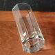 6 tall, octagonal, transparent vintage Luminarc Octime glasses (14 cl capacity)