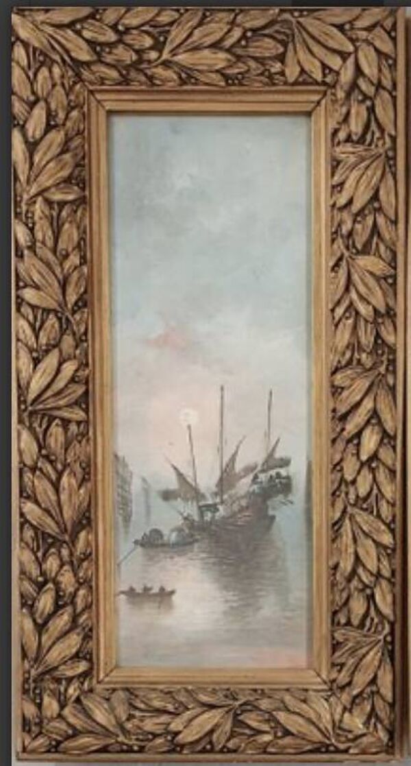2 tableaux , sujet marin