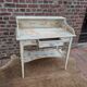 Patinated hairdresser's chair