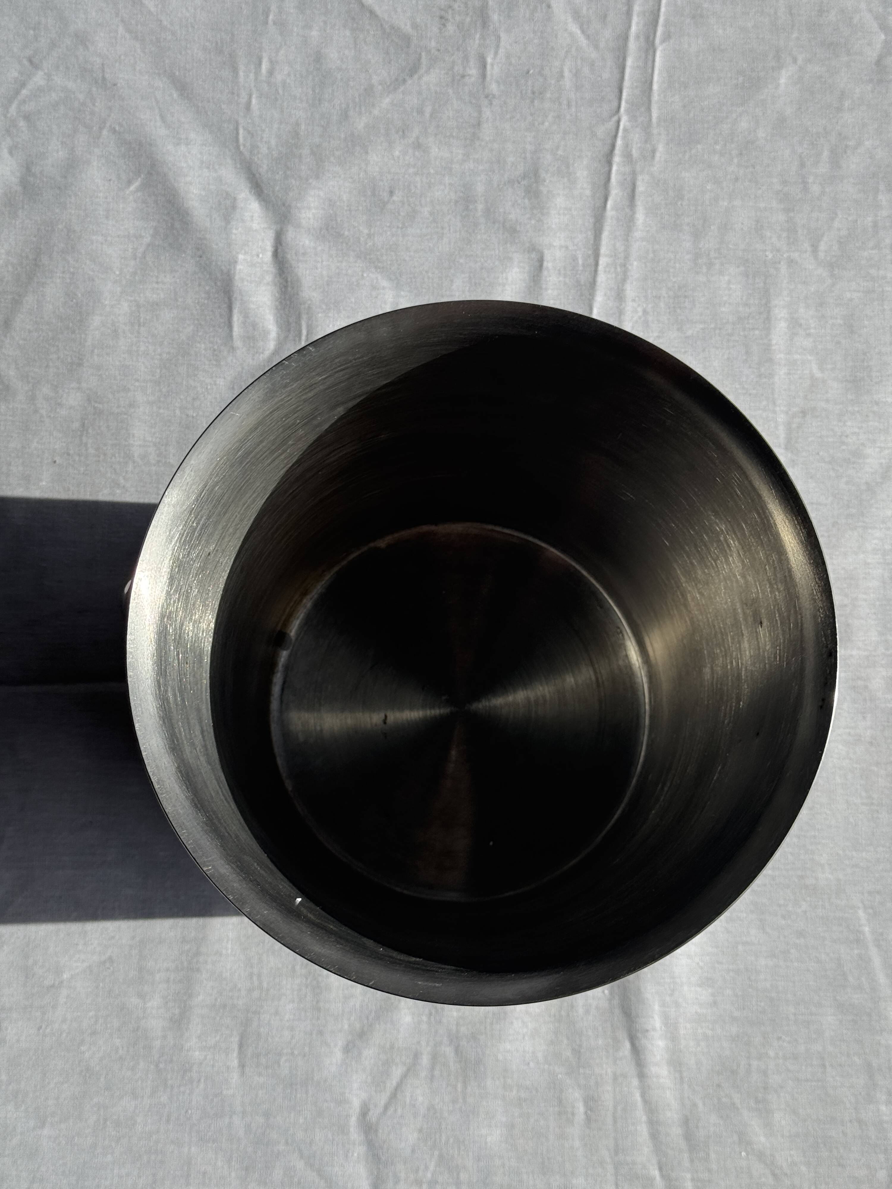 Vintage silver-plated champagne bucket H19