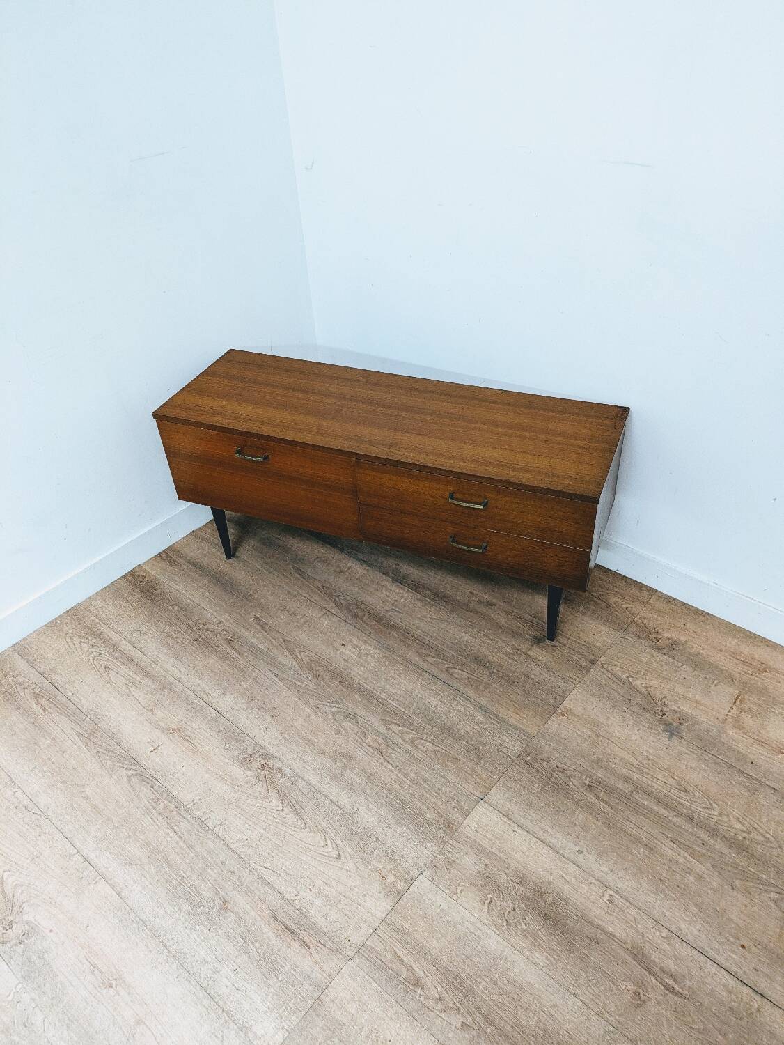Vintage wooden sideboard / hi-fi TV storage unit