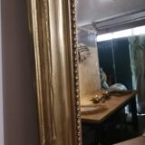 Beautiful mirror Louis Philippe very old golden  59x84cm