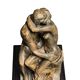 Rodin (d’après), reproduction en bronze Le Baiser XXème