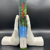 Vintage hand bookends