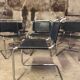 Ensemble de 7 Chaises S33 Mart Stam Circa 1980