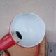 Red snake table lamp Hebi ISAO Hosoe Valenti Luce Italy design 1980 Memphis