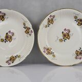 2 porcelain deep dishes