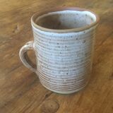 Large mug stoneware signed Roger Jacques