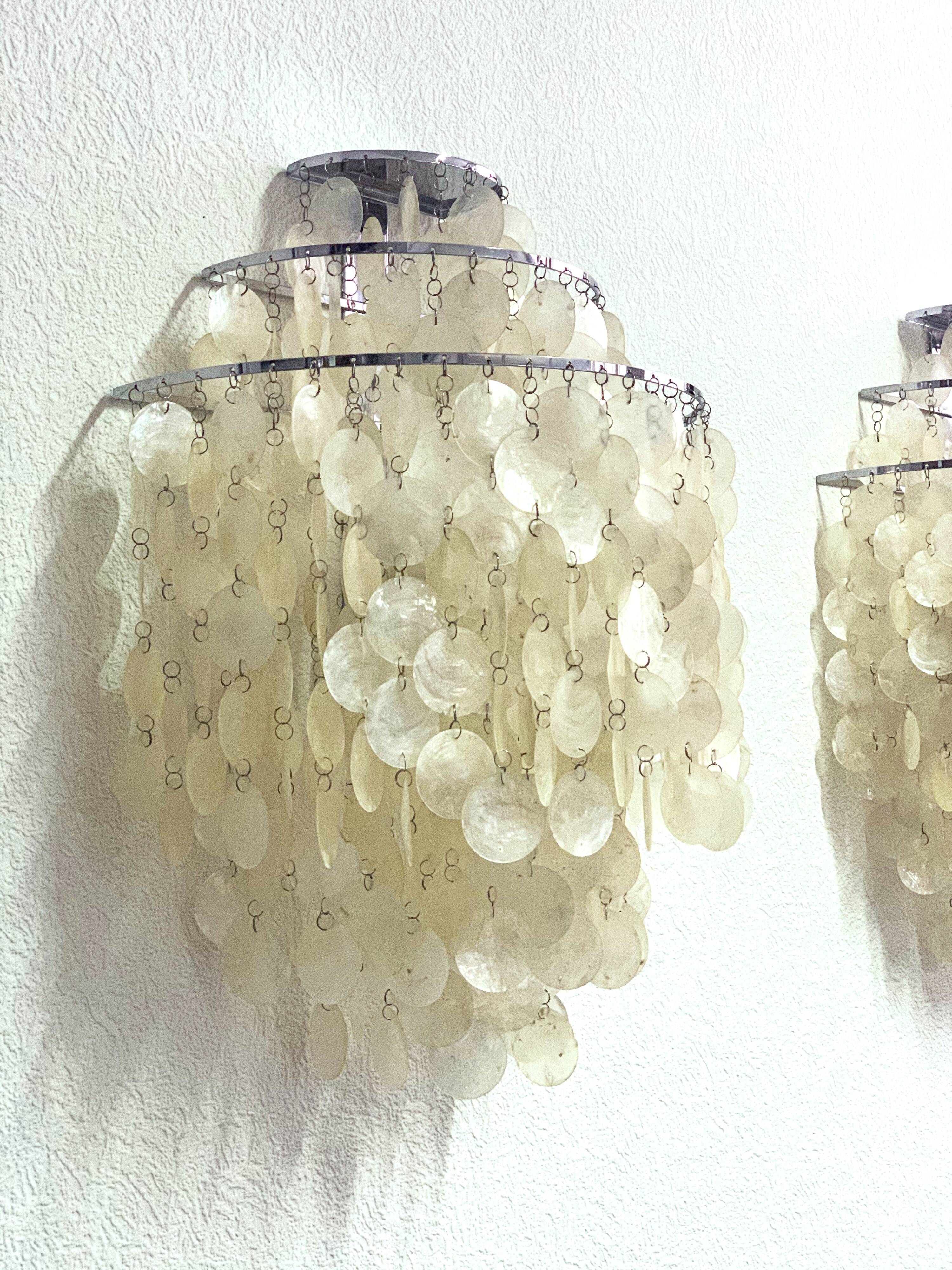 Wall lamp "Fun" Verner Panton edited by Frandsen - 3 remaining